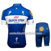 Set Wielershirt + Fietsbroek Kort 2018 Quick Step Floors N001